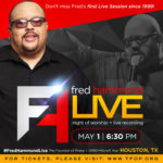 Gospel Icon Fred Hammond Hosts Live Recording on May 1st