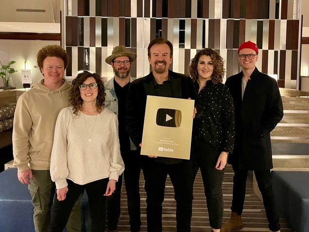 Casting Crowns Receives YouTube Gold Button Award