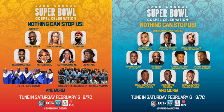 All-Star NFL Lineup Joins the 22nd Annual Super Bowl Gospel